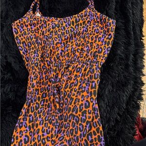 Leopard Print sourpuss one piece